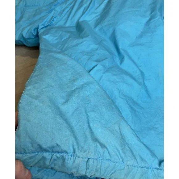 North Face Vintage 80s Down Feather Jacket Puffer Men’s Blue L - Picture 9 of 14